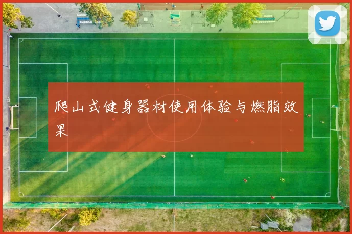爬山式健身器材使用体验与燃脂效果